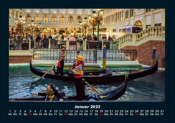 Produktbild: Las Vegas 2025 Fotokalender DIN A4