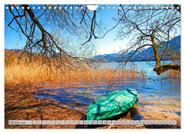 Produktbild: Rund um den Fuschlsee (Wandkalender 2026 DIN A4 quer), CALVENDO Monatskalender