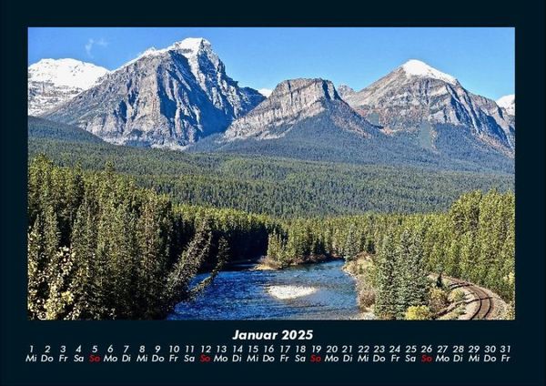 Produktbild: Naturlandschaften 2025 Fotokalender DIN A4