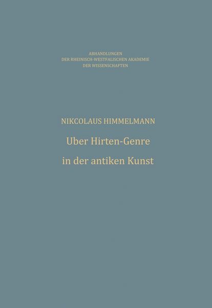 Produktbild: &Uuml;ber Hirten-Genre in der antiken Kunst