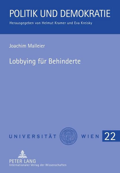 Produktbild: Lobbying f&uuml;r Behinderte