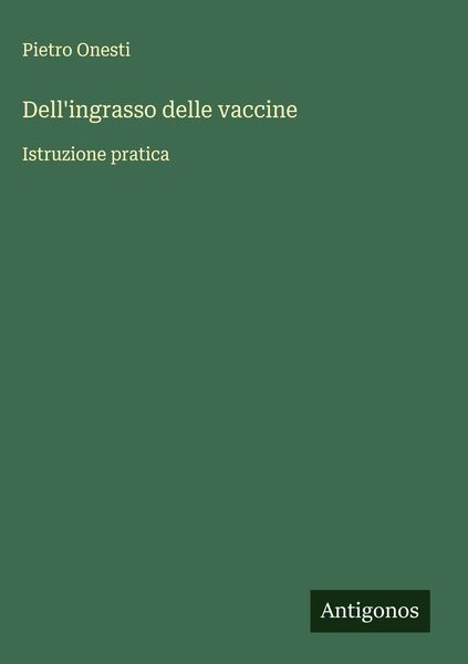 Produktbild: Dell'ingrasso delle vaccine