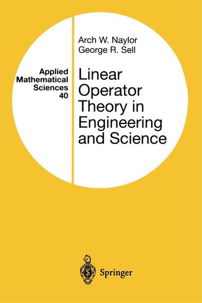 Produktbild: Linear Operator Theory in Engineering and Science