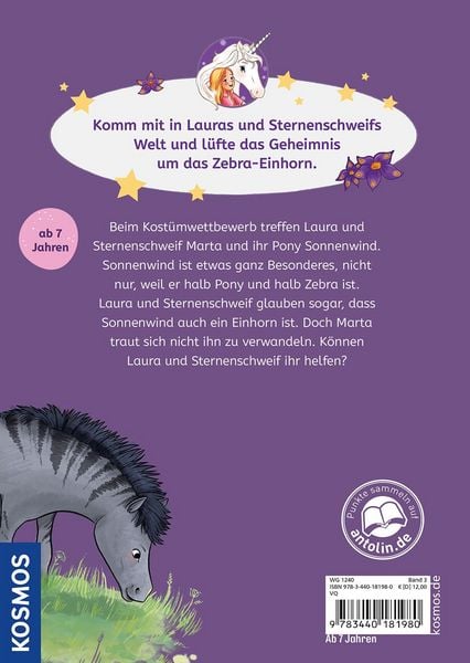 Produktbild: Sternenschweif, 3, Das Zauber-Zebra