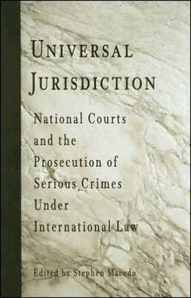 Produktbild: Universal Jurisdiction