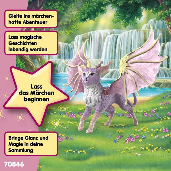 Produktbild: schleich&reg; 70846 Gefl&uuml;gelter Katzendrache