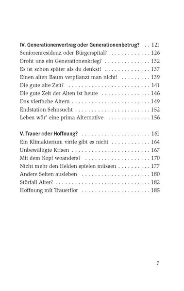 Produktbild: M&auml;nner altern anders