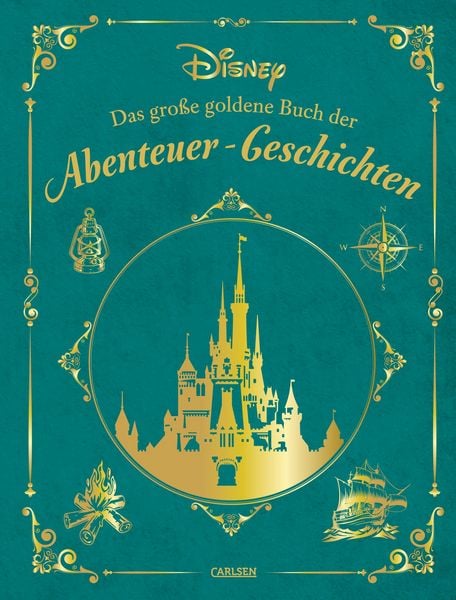 Produktbild: Disney: Das gro&szlig;e goldene Buch der Abenteuer-Geschichten