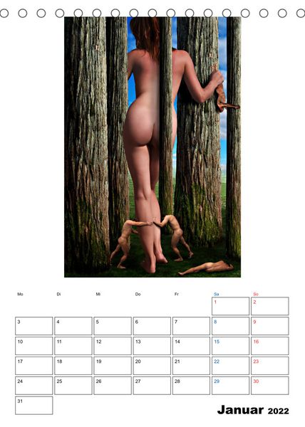 Produktbild: Phantastischer Realismus - Neue Welten (tischkalender 2022 Din A5 Hoch)
