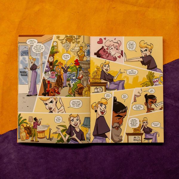 Produktbild: The Bizarre Bazaar: Down a Dark Path (a Graphic Novel)