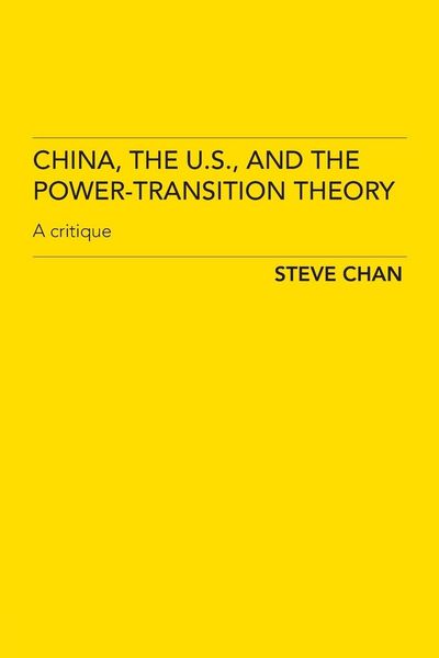 Produktbild: China, the US and the Power-Transition Theory