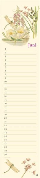 Produktbild: Edith Holden: Geburtstagskalender Langplaner