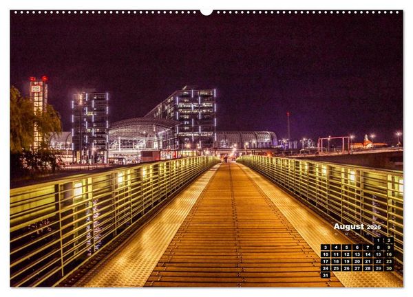Produktbild: Berlin im Lichterglanz 2026 (Wandkalender 2026 DIN A2 quer), CALVENDO Monatskalender