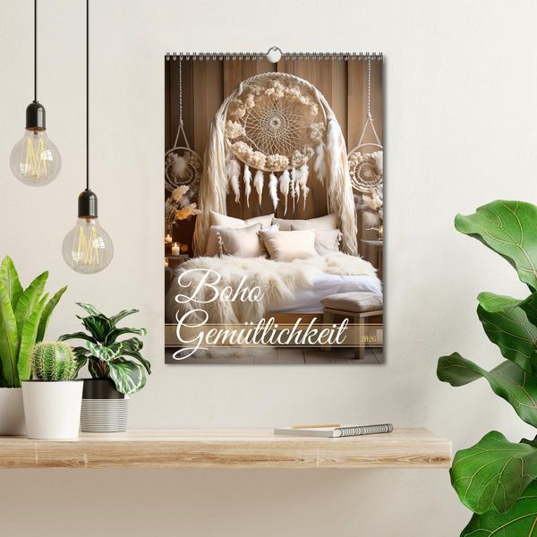 Produktbild: Boho Gem&uuml;tlichkeit (Wandkalender 2026 DIN A3 hoch), CALVENDO Monatskalender