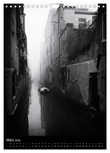 Produktbild: Venice Noir - Das etwas andere Venedig (Wandkalender 2026 DIN A4 hoch), CALVENDO Monatskalender