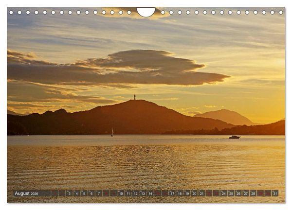 Produktbild: Der W&ouml;rthersee - &Ouml;sterreichs Riviera (Wandkalender 2026 DIN A4 quer), CALVENDO Monatskalender