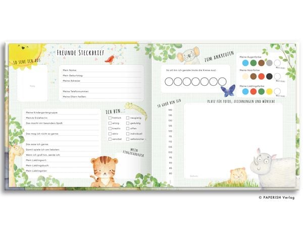Produktbild: Kindergartenfreunde – SAFARI