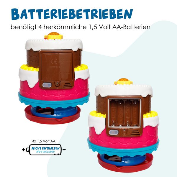 Produktbild: alldoro - Seifenblasenmaschine Torte