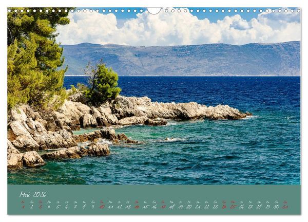 Produktbild: Wundersch&ouml;nes Istrien (Wandkalender 2026 DIN A3 quer), CALVENDO Monatskalender