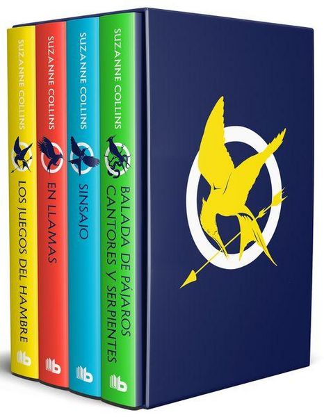Produktbild: Estuche Los Juegos del Hambre (Contiene: Los Juegos del Hambre / En Llamas / Sinsajo / Balada de P&aacute;jaros Cantores Y Serpientes) / The Hunger Games Boxed Set