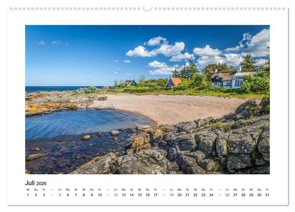 Produktbild: Sehnsucht nach Bornholm (Wandkalender 2026 DIN A2 quer), CALVENDO Monatskalender
