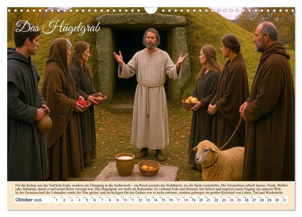Produktbild: Von Samhain bis Beltane (Wandkalender 2026 DIN A3 quer), CALVENDO Monatskalender