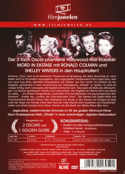 Produktbild: Mord in Ekstase - Ein Doppelleben - filmjuwelen
