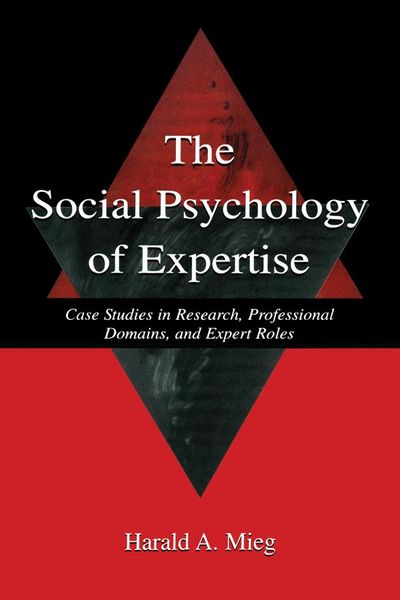 Produktbild: The Social Psychology of Expertise