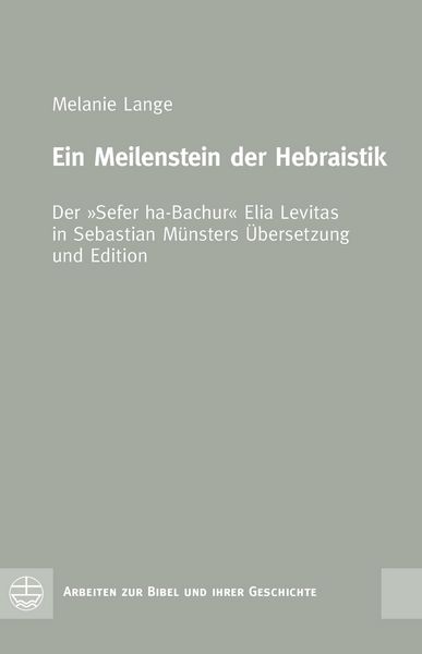 Produktbild: Ein Meilenstein der Hebraistik