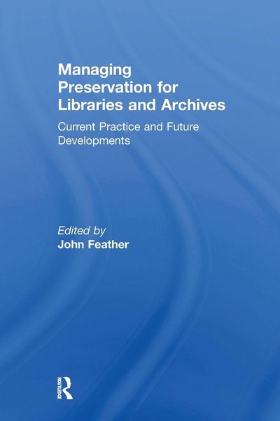 Produktbild: Managing Preservation for Libraries and Archives
