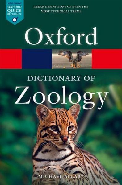 Produktbild: A Dictionary of Zoology