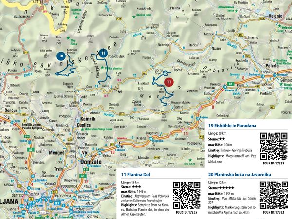 Produktbild: FolyMaps OFFROAD Slowenien Kroatien 1:250 000
