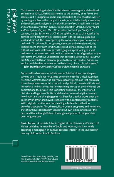 Produktbild: British Social Realism in the Arts since 1940