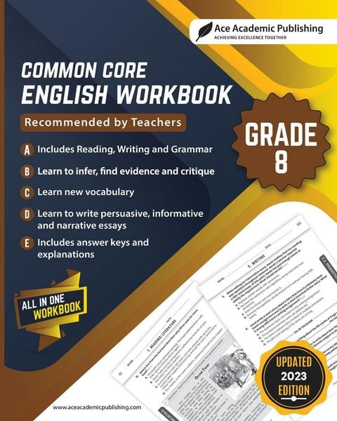 Produktbild: Common Core English Workbook