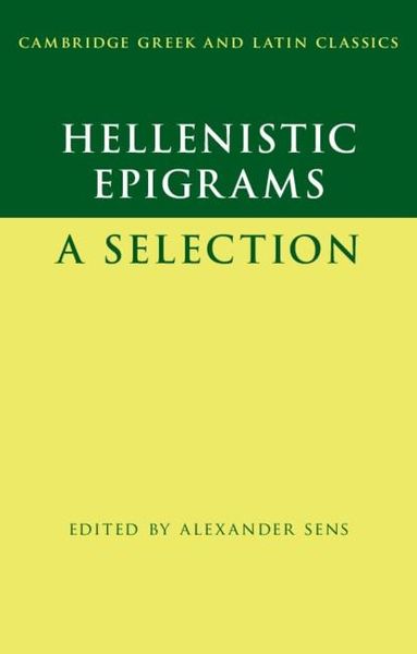 Produktbild: Hellenistic Epigrams
