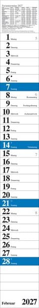 Produktbild: Streifenplaner Praktika Blau 2027