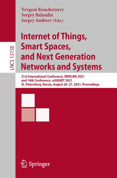 Produktbild: Internet of Things, Smart Spaces, and Next Generation Networks and Systems