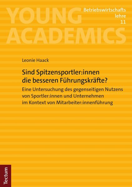 Produktbild: Sind Spitzensportler:innen die besseren F&uuml;hrungskr&auml;fte?