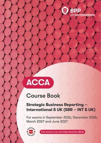 Produktbild: ACCA Strategic Business Reporting