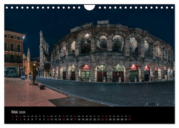 Produktbild: Von Venetien nach S&uuml;dtirol (Wandkalender 2026 DIN A4 quer), CALVENDO Monatskalender