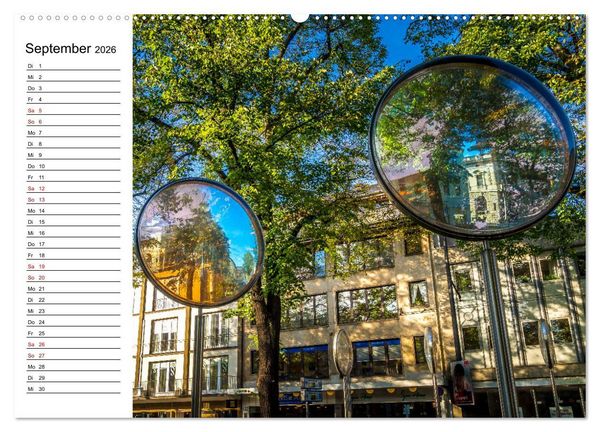 Produktbild: Krefeld Impressionen (hochwertiger Premium Wandkalender 2026 DIN A2 quer), Kunstdruck in Hochglanz