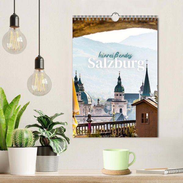 Produktbild: Hinrei&szlig;endes Salzburg (Wandkalender 2026 DIN A4 hoch), CALVENDO Monatskalender