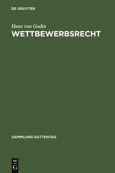 Produktbild: Wettbewerbsrecht