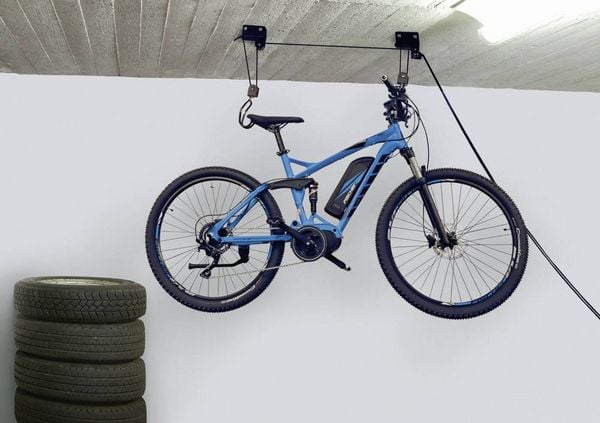 Produktbild: FISCHER FAHRRAD 50387 Deckenlift Anzahl Einstellpl&auml;tze=1 Schwarz