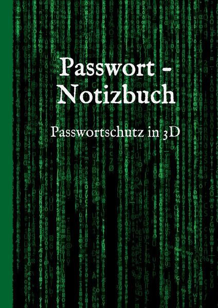 Produktbild: Passwort - Notizbuch
