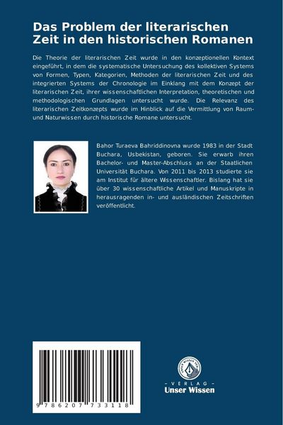 Produktbild: Das Problem der literarischen Zeit in den historischen Romanen