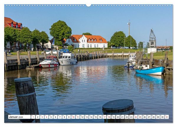 Produktbild: Moin Nordfriesland - Urlaub an der Nordseek&uuml;ste (hochwertiger Premium Wandkalender 2026 DIN A2 quer), Kunstdruck in Hochglanz