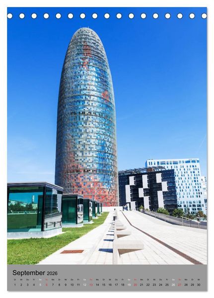 Produktbild: Architekturstile von der Antike bis zur Gegenwart (Tischkalender 2026 DIN A5 hoch), CALVENDO Monatskalender