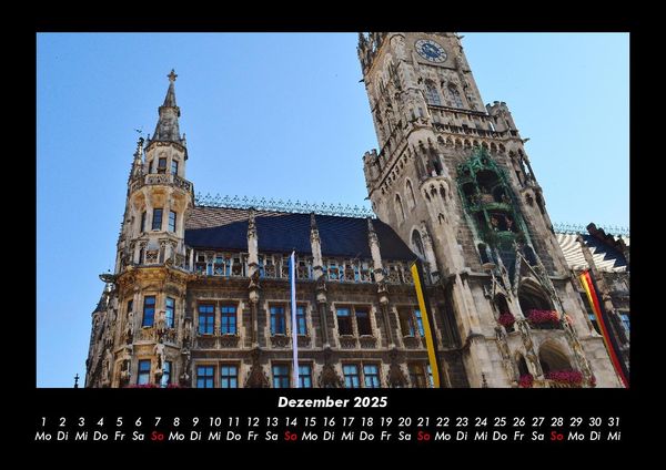 Produktbild: M&uuml;nchen 2025 Fotokalender DIN A3