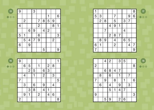 Produktbild: 365 Sudokus in 3 Schwierigkeitsstufen
